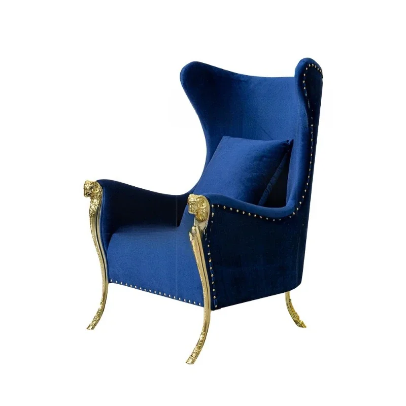 

American light luxury sofa chair, leisure chair living room Internet celebrity tiger