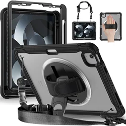 Case for IPad Pro 11 12.9 13 M1 M2 M4 2022 2024 Heavy Duty Shockproof Cover IPad Air 4 Air5 10.9