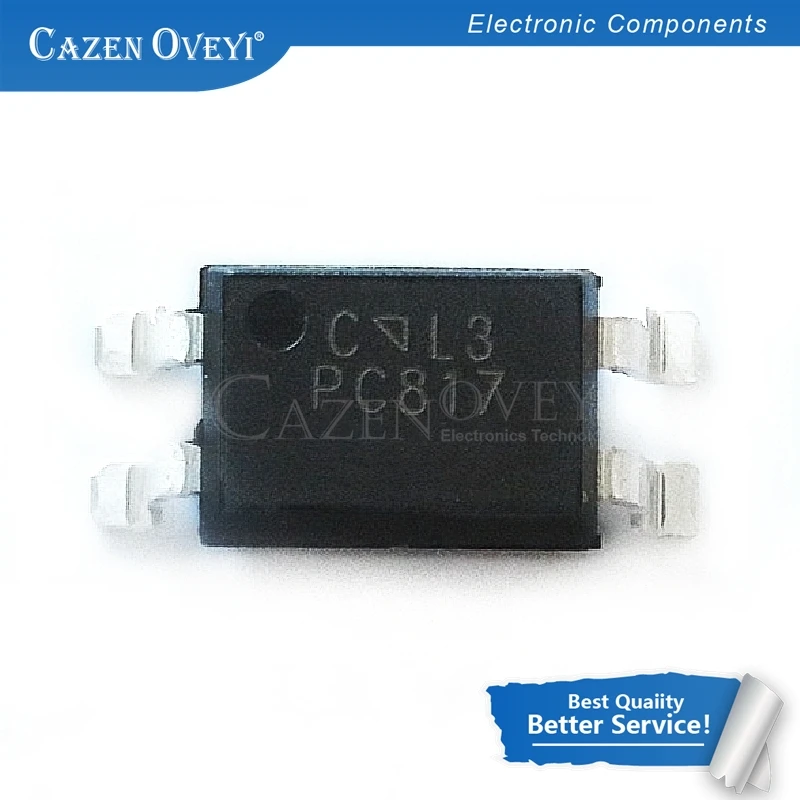 100 teile/los smd optokoppler el817c (pc817) EL817S-C sop-4 auf Lager