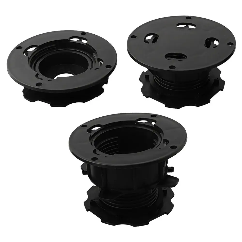 1/2Pcs Height Adjustable Decking Support Pedestal Set Slab Bearing Eliminate Slope Difference Deck Support Base Terrace Bearing