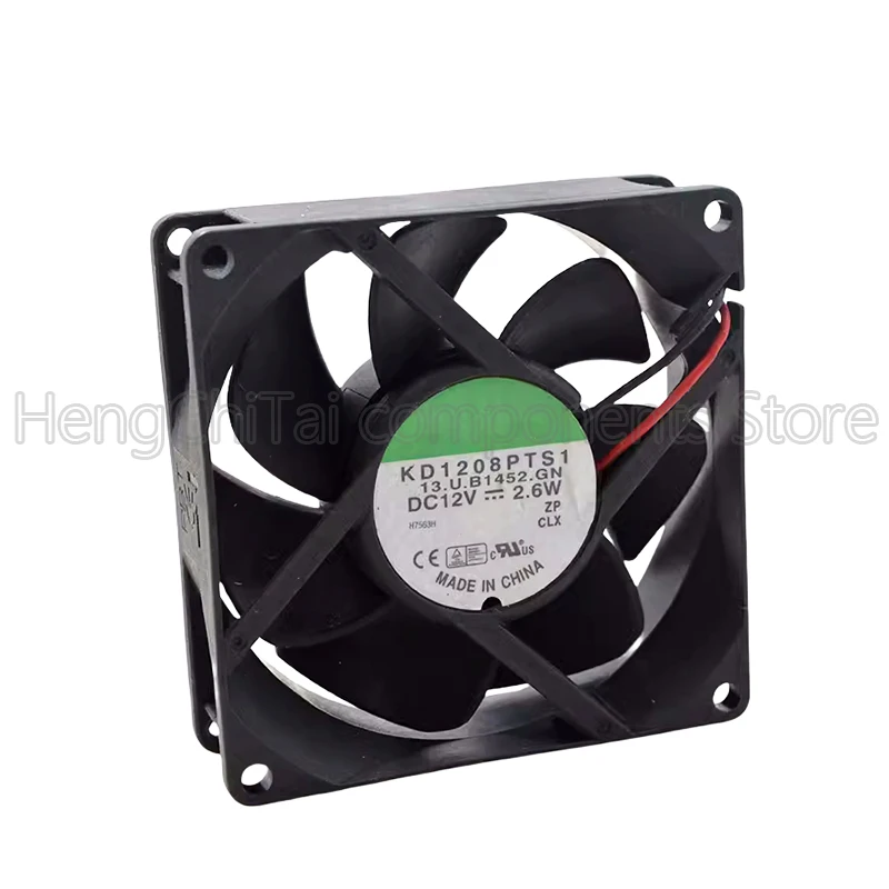 Original 100% Working KD1208PTS1 12V 2.6W 1.8W cooling fan