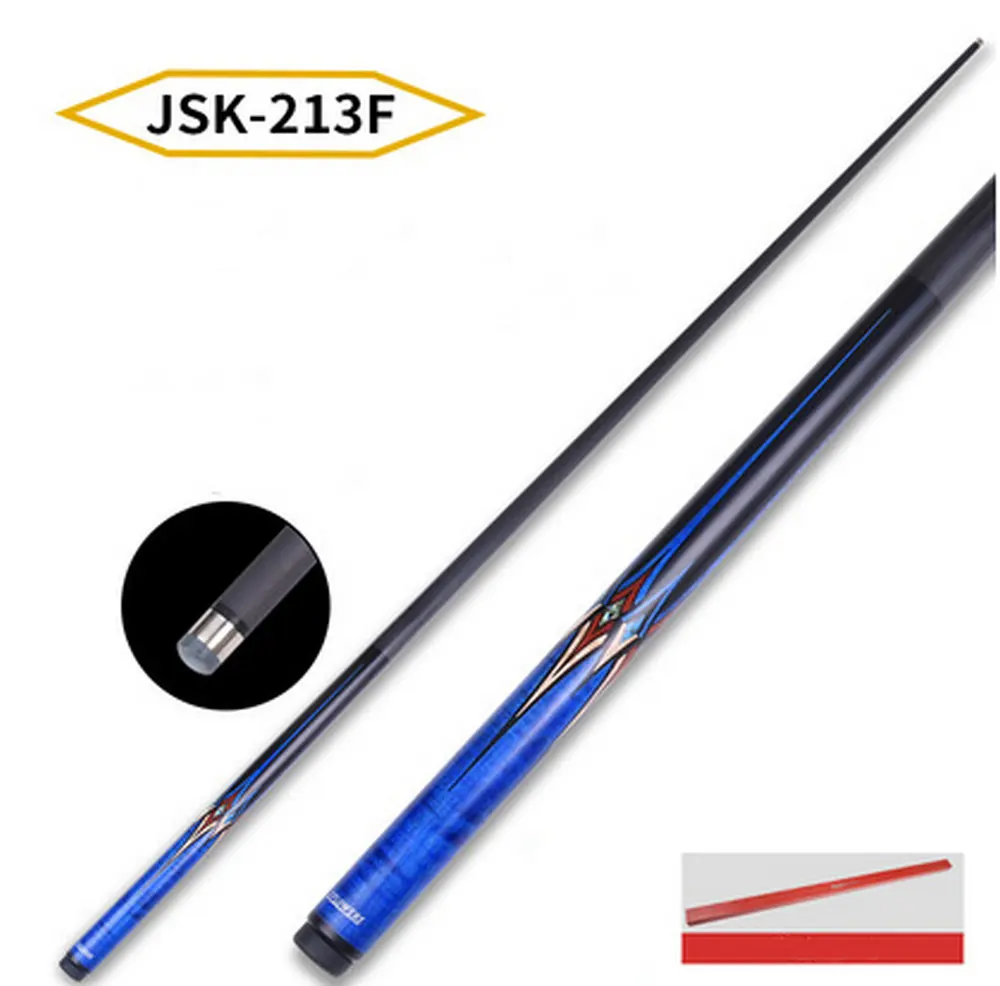 J Flowers JSK Series Carbon Fiber Energy Snooker biliardo stecca da biliardo 10.2mm + Set di supporti per custodia