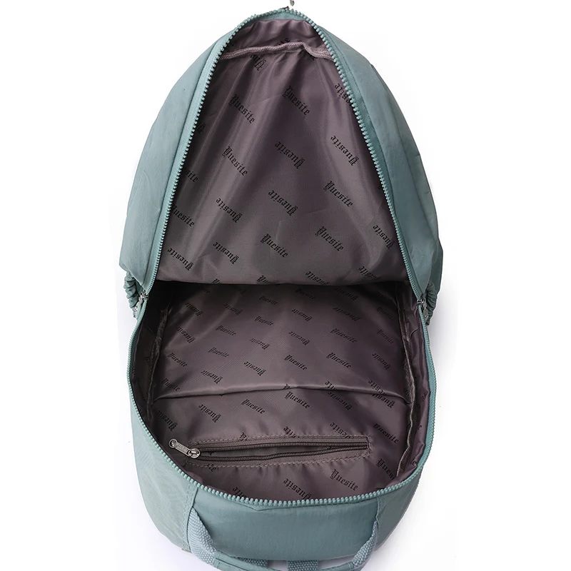 Imagem -04 - Mochila de Viagem Versátil para Mulheres Pano de Nylon Impermeável Grande Capacidade Moda Feminina Tendência Mochila Senhoras Mochila Simplicidade