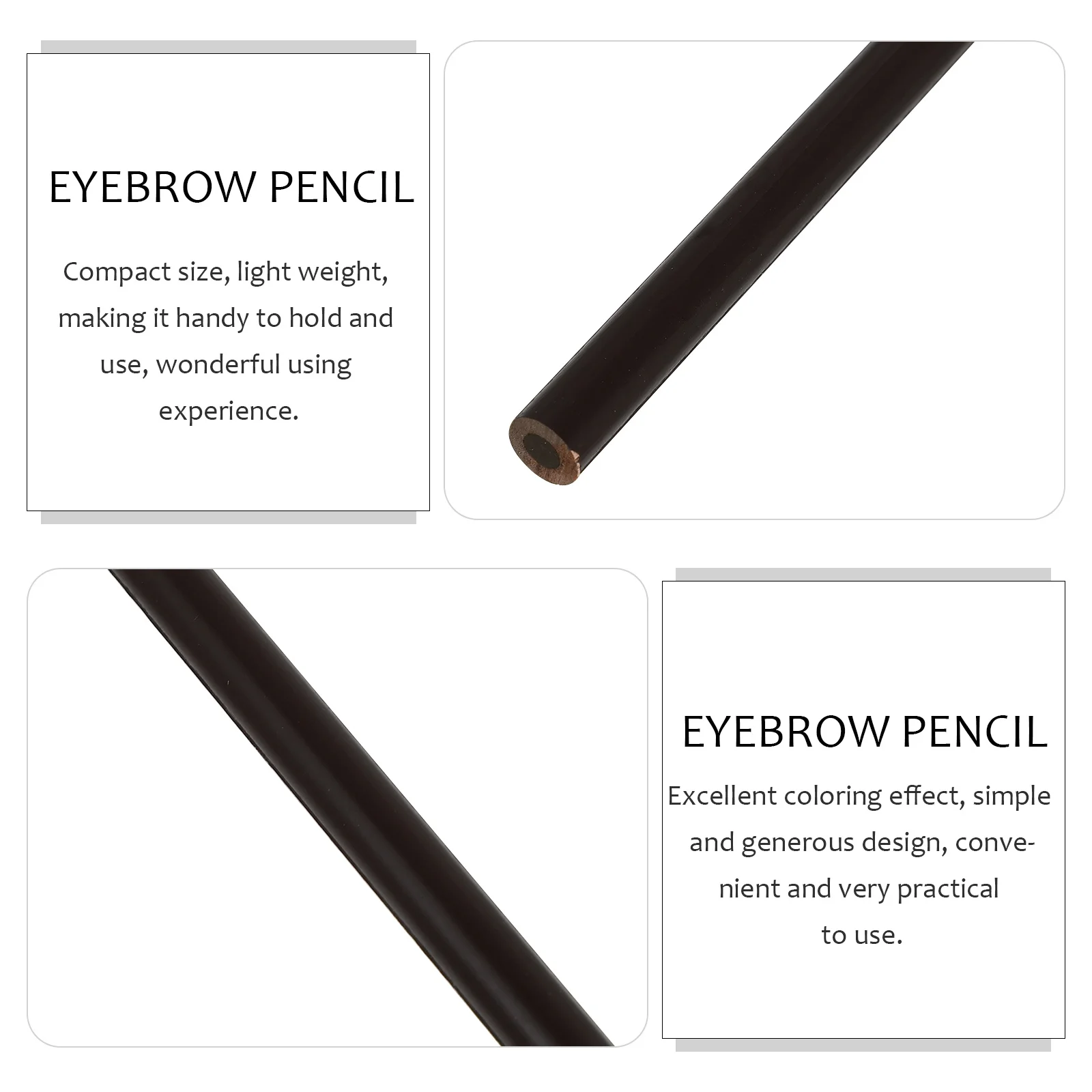 

Waterproof Eyebrow Professional Long-Lasting Brow Makeup Tool Natural Drawing Pencil Compact Pencil For Women