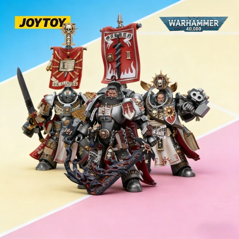 

Коллекционная фигурка JOYTOY Original Warhammer 40K Grey Knights Strike Squad – модель-игрушка, подарок для мальчиков и любителей моделей