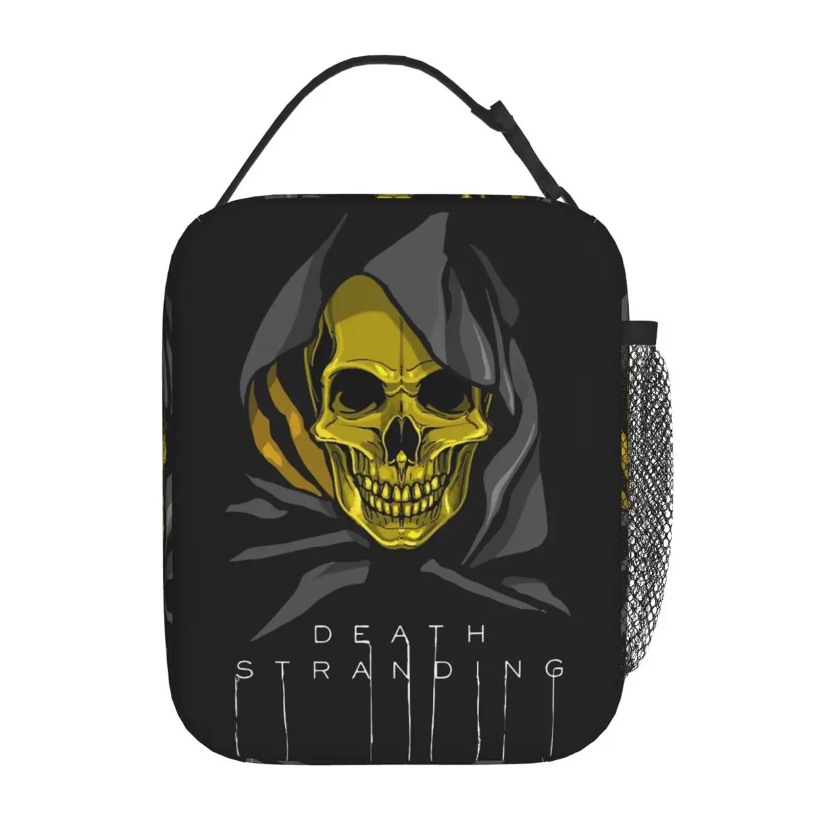 

Kojima's Death Stranding Insulated Lunch Bags Large Lunch Container Cooler Bag Tote Lunch Box Work Travel Men Women