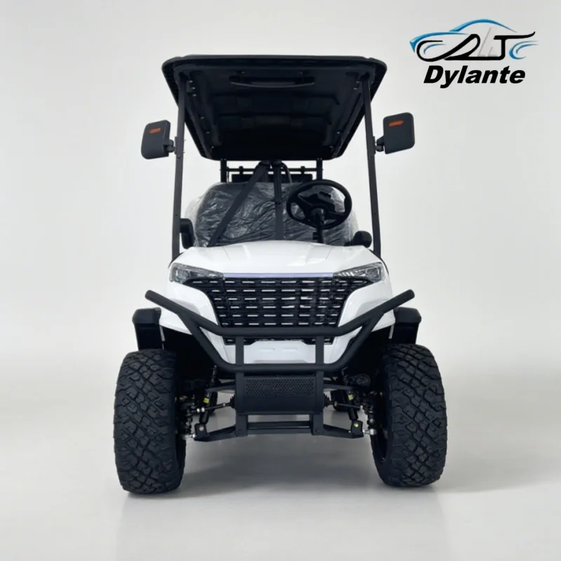 Factory Direct Sales, Competitive Price, 2 Rows Of 4 Seats, Electric golf Cart, Powered by 150W Solar Panel, Golf Scooter