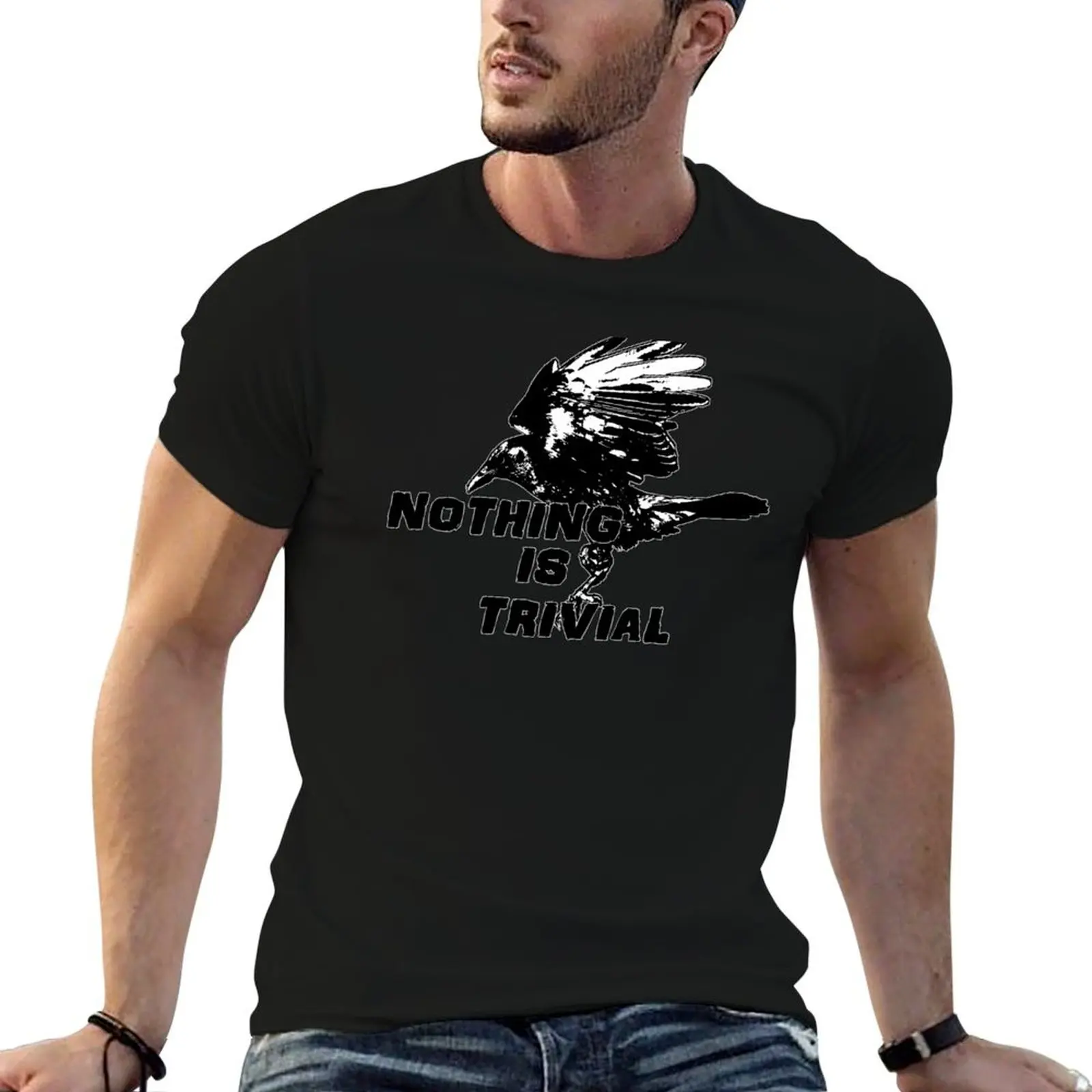 Nothing Is Trivial T-Shirt graphic t shirt vintage oversized graphic tee tee shirts for men