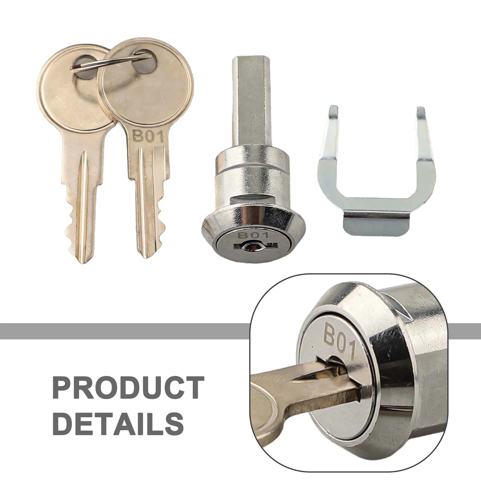 Cabinet Lock Insert Drawer Cabinet Lock For Elevator Operation Boxes Multi-range Use Durability And Reliability