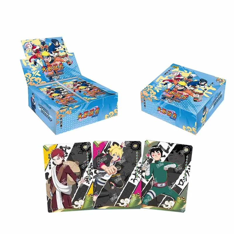 Naruto Cards Booster Box KaYou Rare Out-Of-Print Box Series Board Games Playing Cards Rare Collection TCG Cards