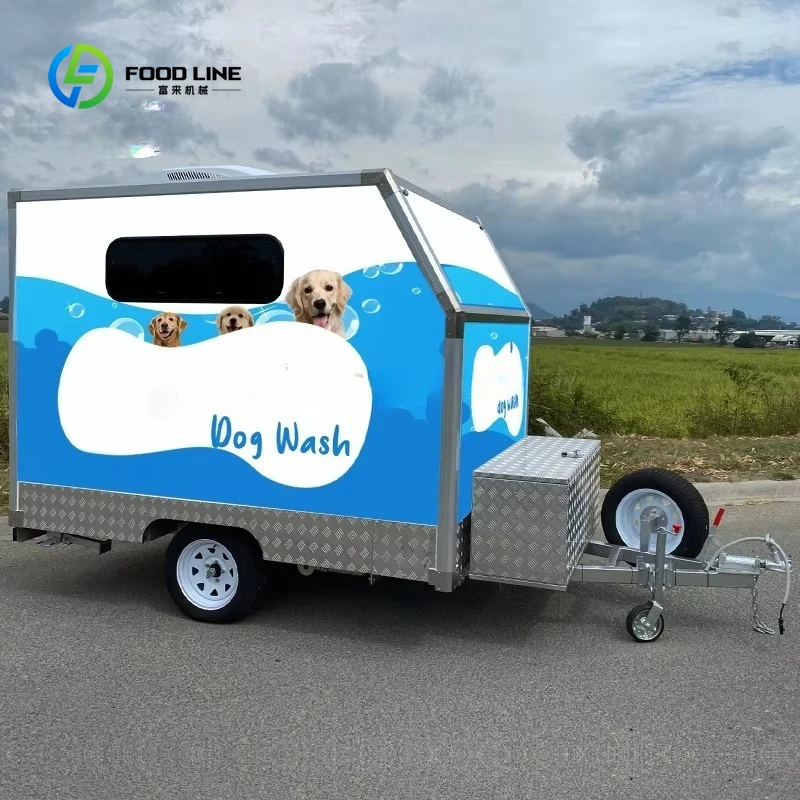 Customized Hot Selling Mobile Dog Grooming Van Professional Mobile Pet Dog Grooming Trailer for Sale