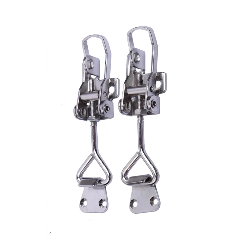 Stainless Steel Anti-Rattle Fastener Marine Boat Latch Locker Hatch Clamp Boat Locker Anti Rattle Latch Fastener Clamp Marine