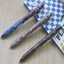 Titanium Tactical Pen Decompression Skeleton Signature Pen EDC Office Stationery