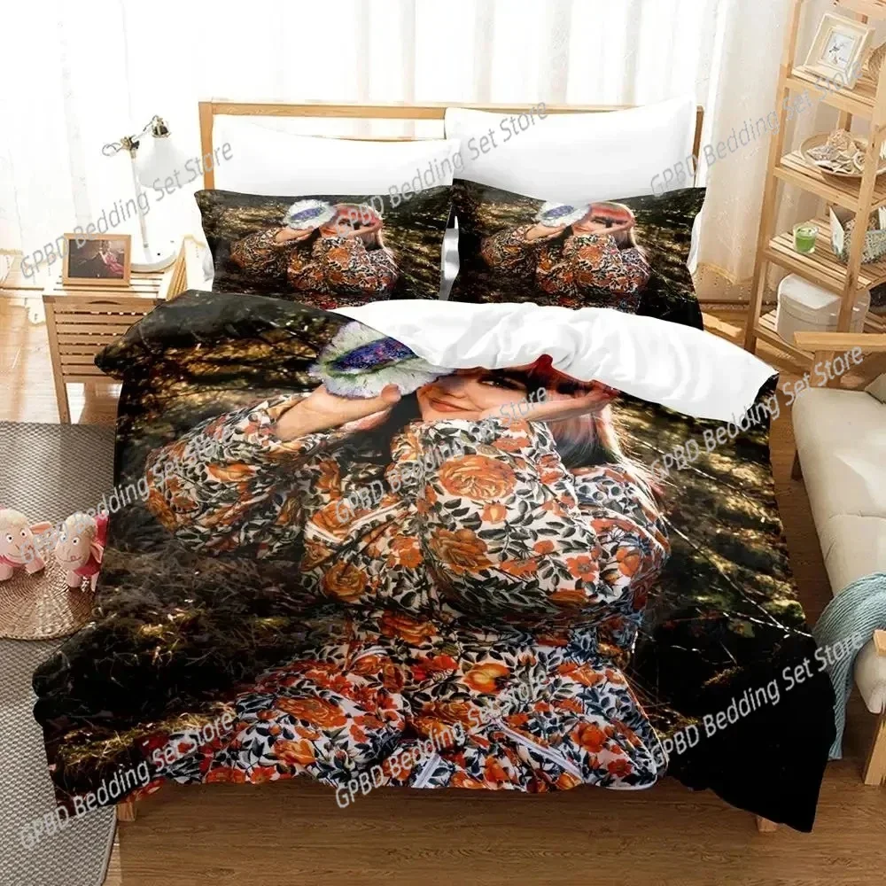 

Singer Bjork Björk 3D NEW Duvet Cover Pillowcase Bedding Set Adult Boy Girl Bedroom Decoration Children Single Double Large