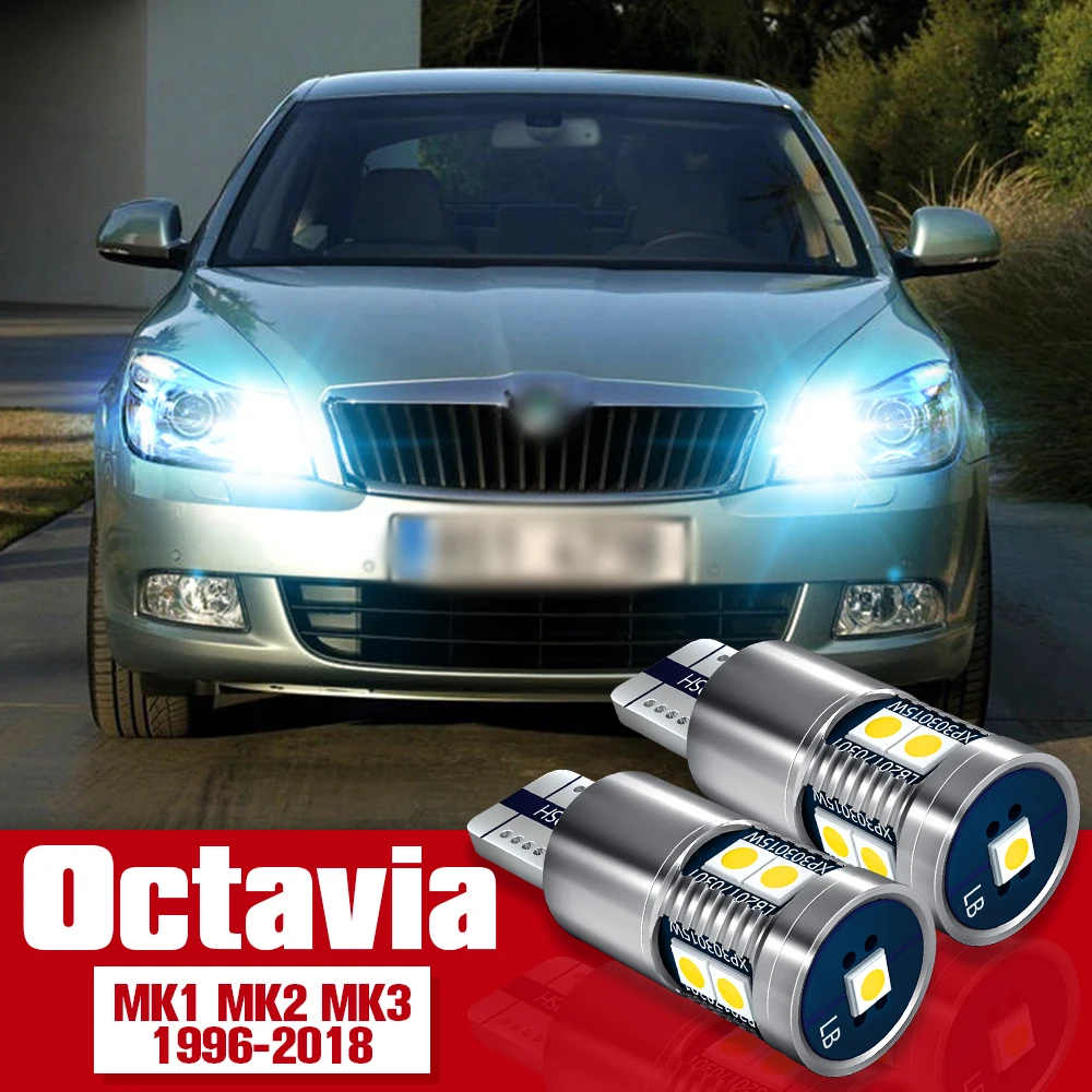 

2x LED Accessories Parking Light Bulb Clearance Lamp For Skoda Octavia 1 2 3 MK1 MK2 MK3 1996-2018 2008 2009 2010 2011 2012 2013