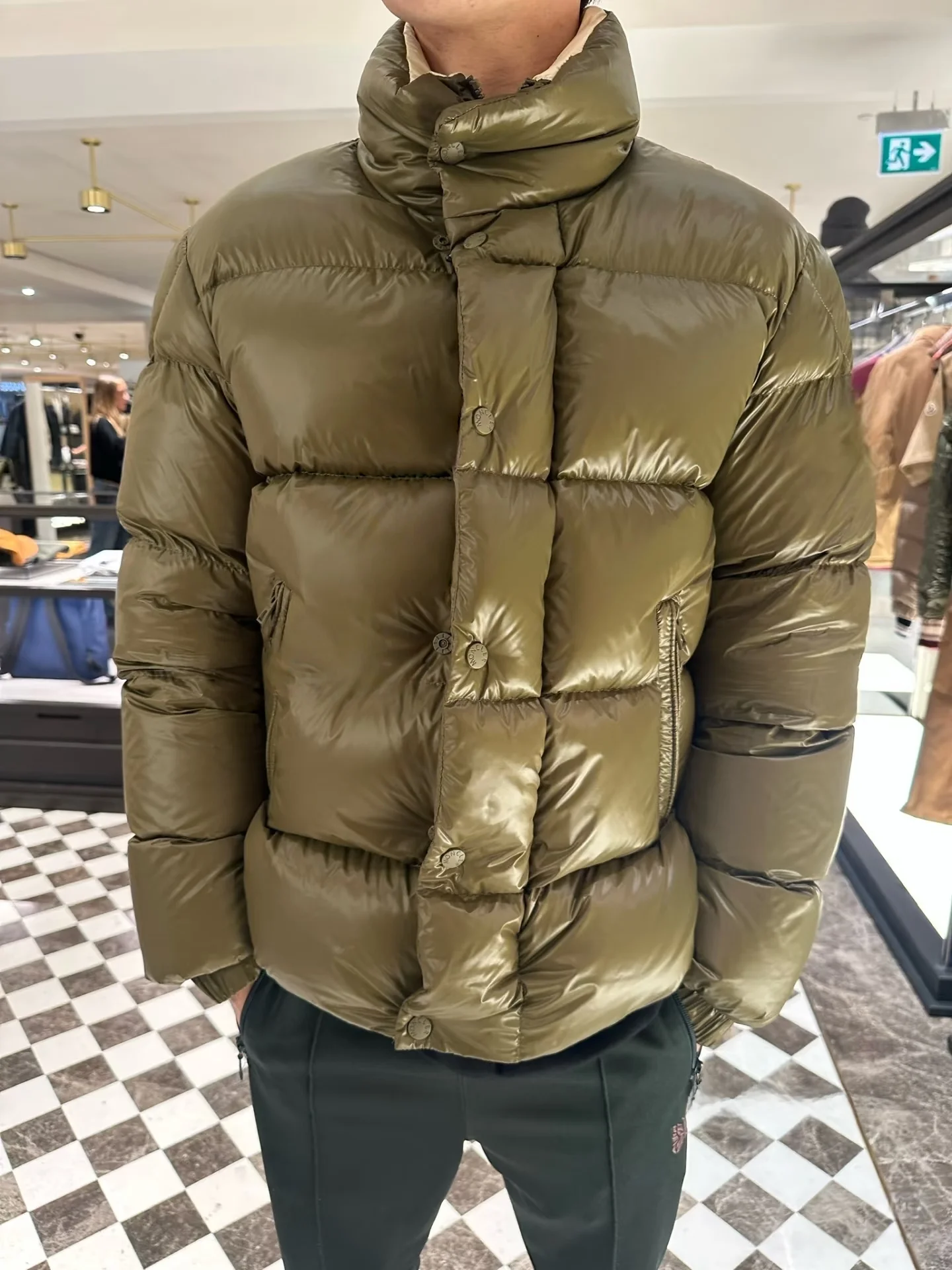

Thickened Stand Collar Ultra-Thick 1000 FP White Goose down Puffer Jacket Men's Outdoor Sport Climbing City Casual Rain Commu...