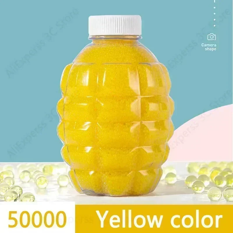 ของเล่นดินคริสตัลรูปขวดสับปะรดขนาดใหญ่ 7-8 มม. ของเล่นเด็กแบบต่างๆ ของเล่นระเบิดพองลม