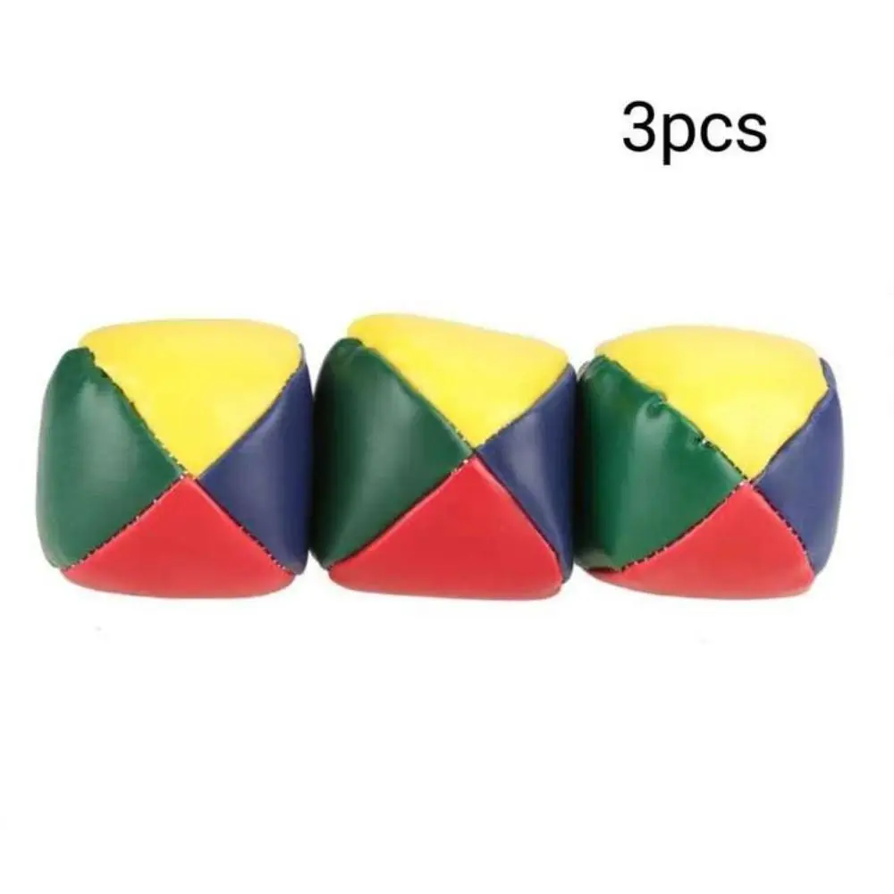 3Pcs Outdoor Professional Learn to Juggle Kids toy Beginner Kit Children Interactive balls Juggling balls