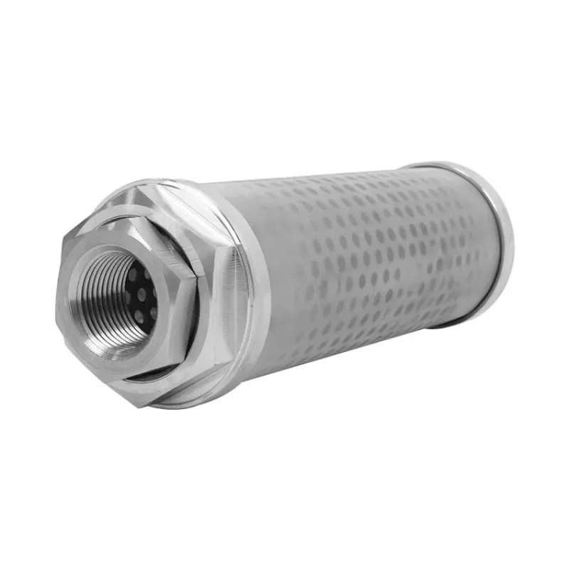 

Factory Customized Stainless Steel Filter Metal Mesh Industrial High Press Filter Element 69*170 with Female Thread