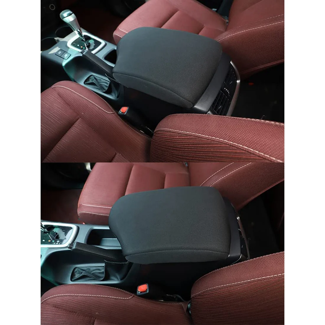Center Console Cover For Toyota Hilux 2015 2016 2017 2018 2019 2020 2021 Armrest Cushion Protector Cover Accessories