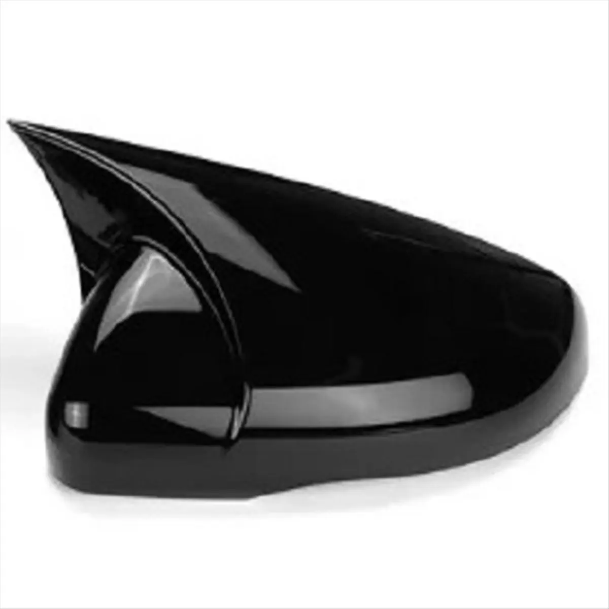 11-Car Rearview Mirror Cover for VW Golf 6 GTI MK6 2011-2015 Side Mirror Cap Black