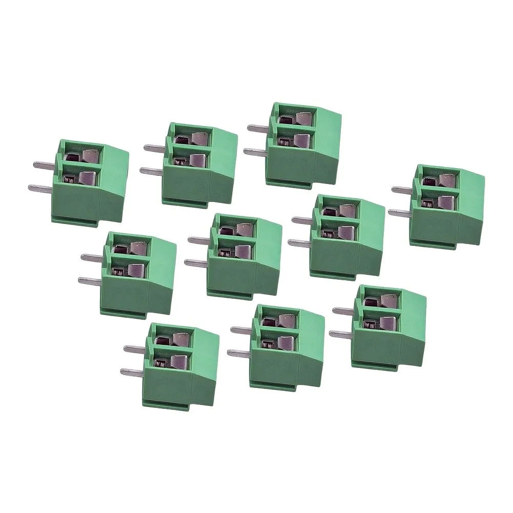 2P Terminal Block PCB Mount Connector Concave And Convex Grooves Firm Operation Free Splicing Automatic Control System
