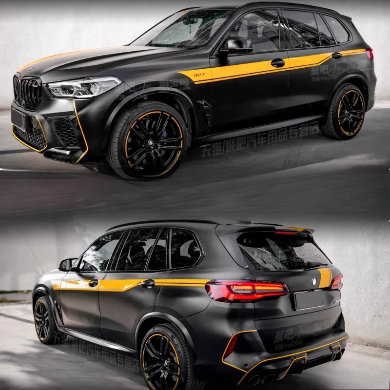 

Car Sticker Vinyl FOR BMW X3 X1 X2 X4 X5 X6 X7 Sports Decoration Custom Decal Accessories
