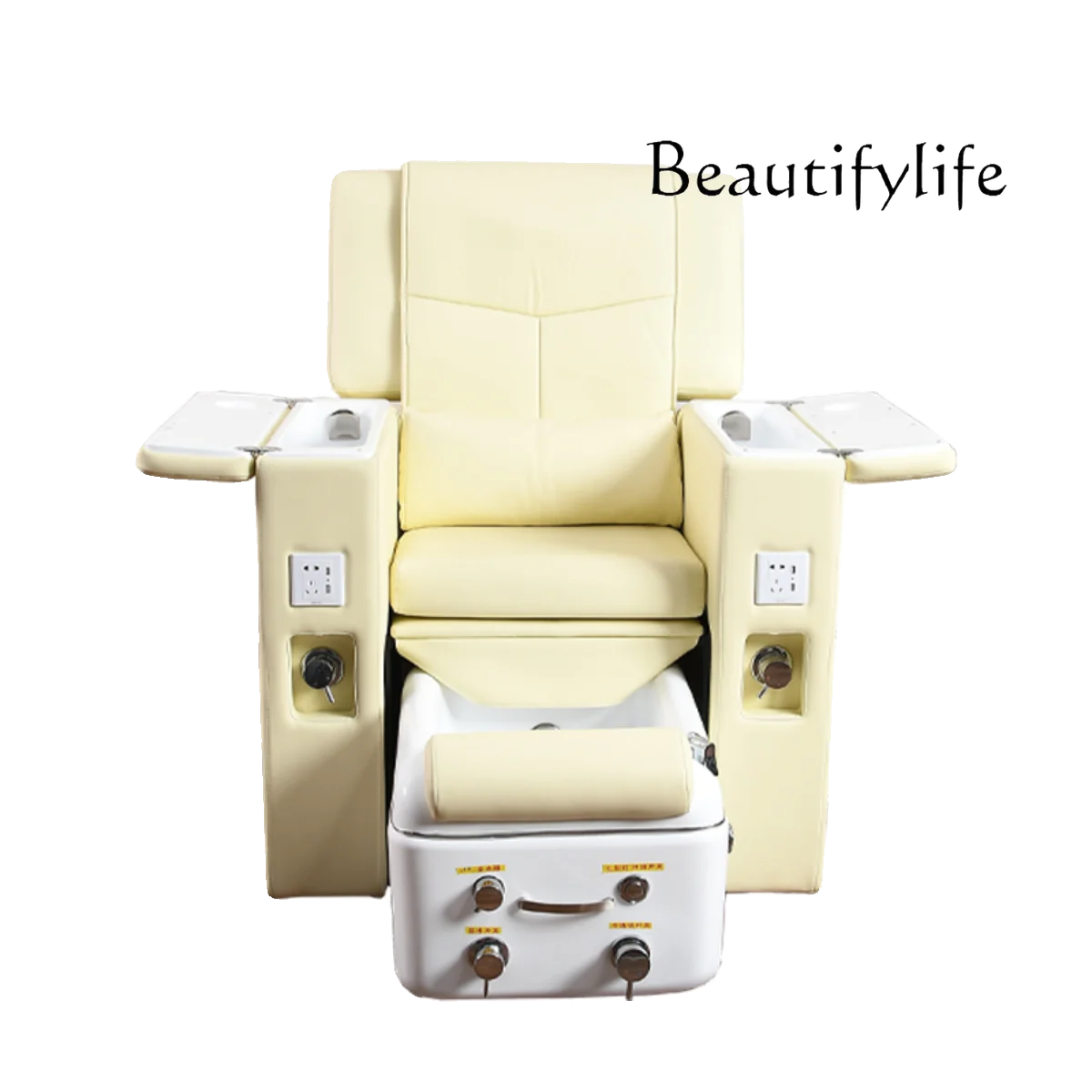 Nail Beauty Eyelash Beauty Sofa Foot Bath Electric Massage Chair Hand and Foot Care Multifunctional Foot-Washing Pedicure Chair