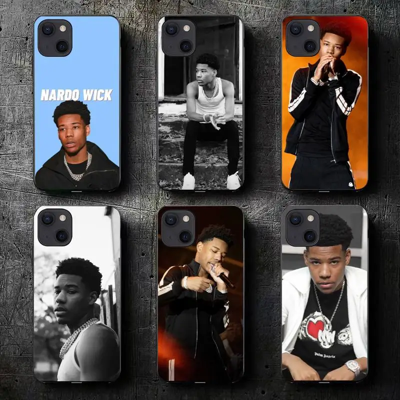 Nardo Wick Rapper Phone Case For iPhone 11 12 Mini 13 14 Pro XS Max X 8 7 6s Plus SE XR Shell