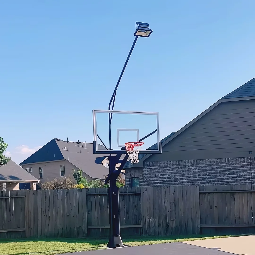 Professional In-Ground Basketball Goal System Outdoor Basketball Hoop and Backboardpromote sales