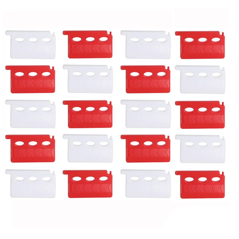 WOWFU-20 Stuks RC Auto Drift Racing Track Road Barrière Verkeershek Wegversperringen Obstakels Voor 1:24 Schaal Afstandsbediening Auto