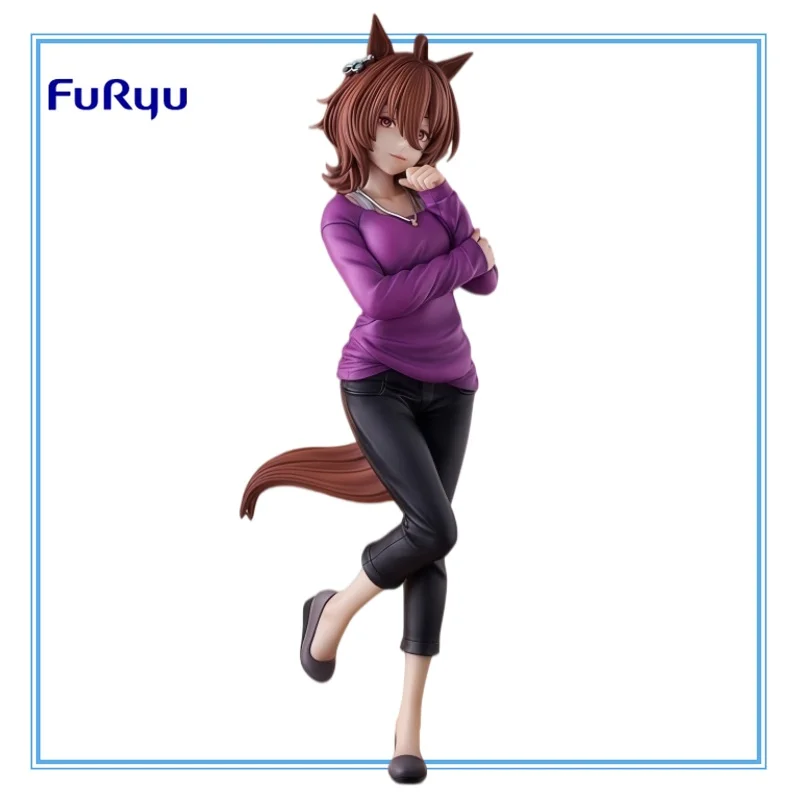 In Stock Original FURYU Genuine Pretty Derby Agnes Tachyon PVC Anime Character Model Collection Holiday Toys Gifts