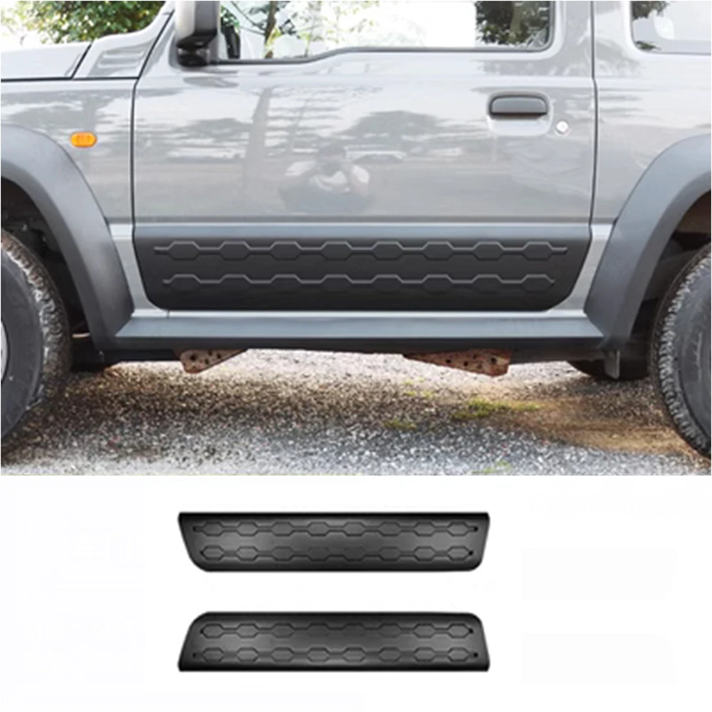 

ABS Car Refit Side Door Body Molding Anti-scratch Guard Panel Decorative Cover Trim Fit for Suzuki Jimny JB64 JB74 2019-2024