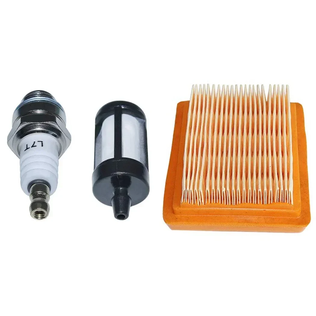 Imagem -03 - Filtro de ar Filtros de Combustível Vela de Ignição para Stihl. Fs120 Fs200 Fs250 Fs300 Fs400 Fs450 Parte do Motor do Aparador de Grama