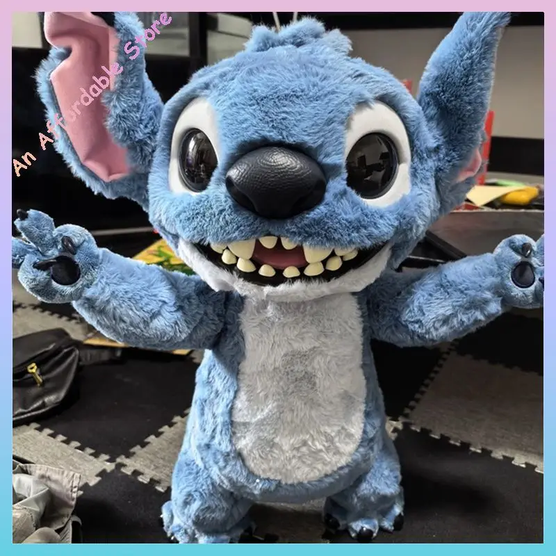 Potdemiel Stitch Actionfigur Anhänger Original echte Puppe Ornament Kinderspielzeug für Geburtstagsgeschenk Garage Collection
