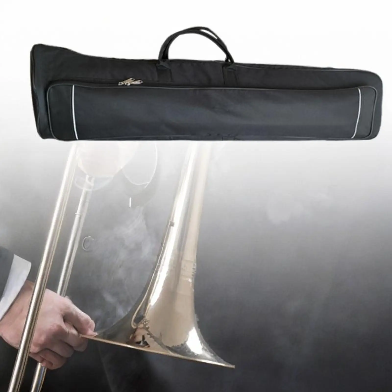 

Durable Alto Trombone Case Oxford Cloth Waterproof Gig Bag with Shoulder Strap for Music Band and Accessories