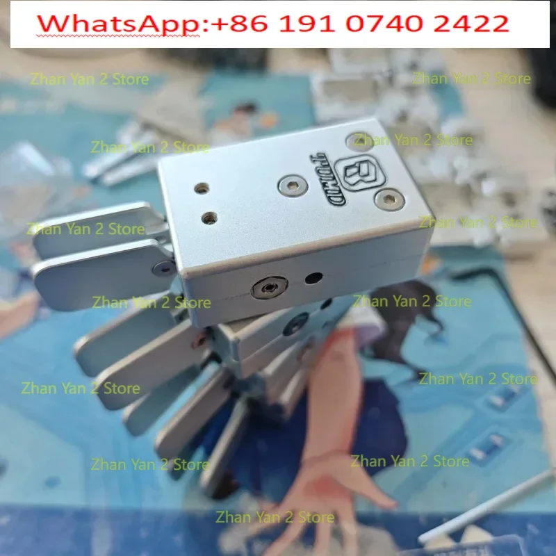 1PCS Dual Paddle Morse Electric Key Magnetic Adjustable CW Key Handheld Striking Device Morse Code Dual Paddle Amateur Radio Key