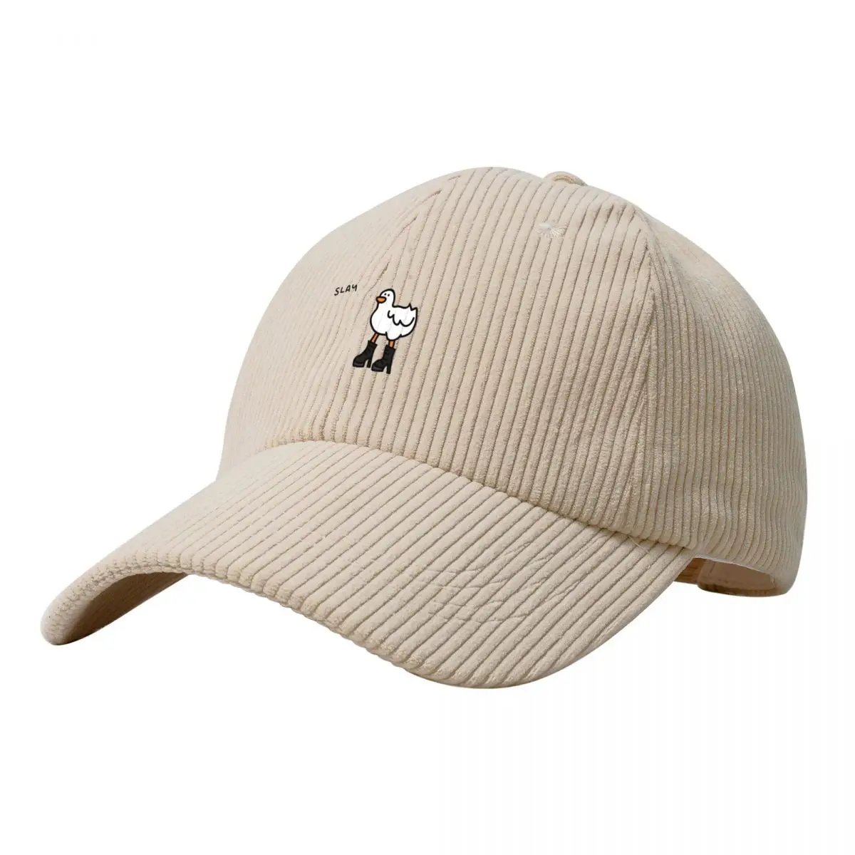 Oliver the duck slay Corduroy Baseball Cap Hat Beach |-F-| Hood Fashion Beach Men's Women's