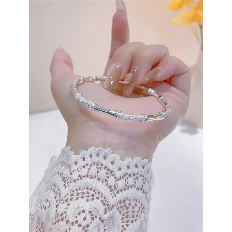 

Knot , Youth Style, Niche S999 Solid Silver Bracelet Women