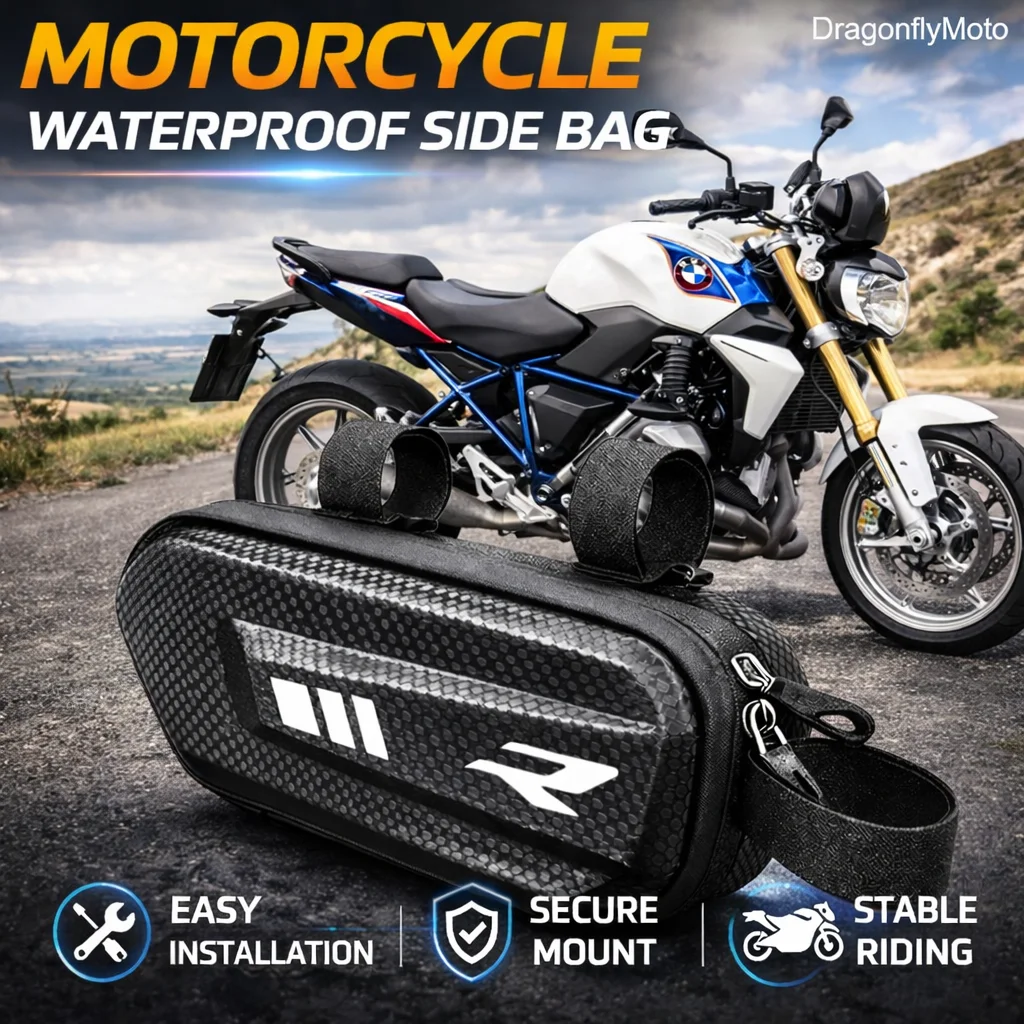 

Большая вместительная боковая сумка для мотоцикла BMW R1250R R1200R R1150R R1100R R850R F900R, водонепроницаемая многофункциональная сумка для хранения вещей