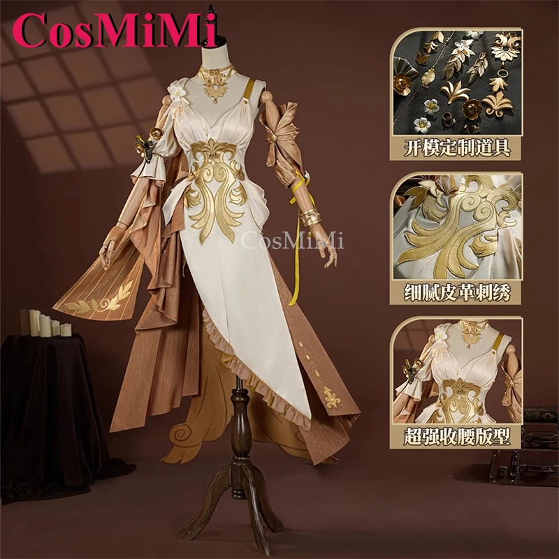 CosMiMi gra Honkai: Star Rail Aglaea przebranie na karnawał słodka fajna formalna sukienka mundury impreza karnawałowa do odgrywania ról odzież S-XXL