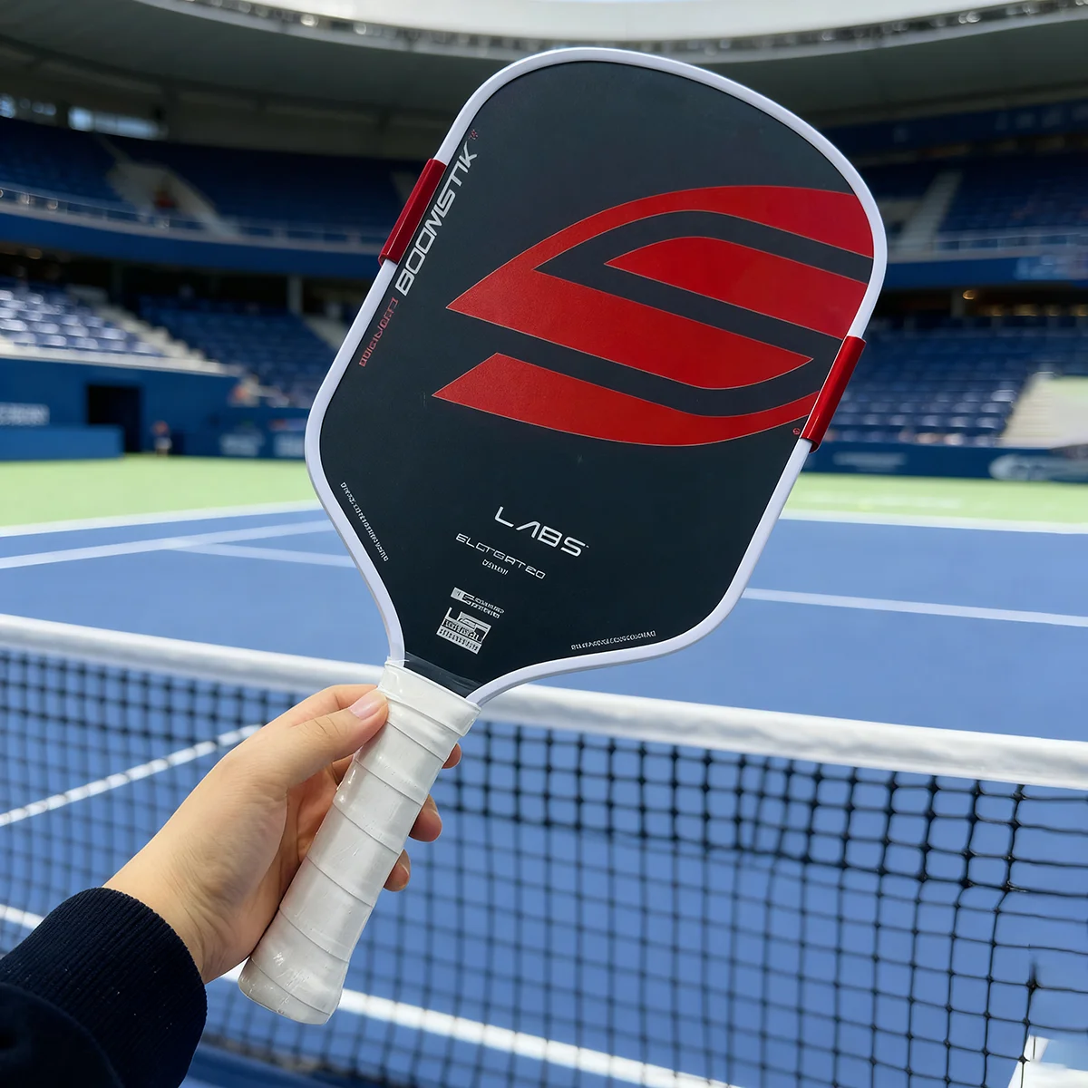 

Boomstick Pickleball Paddle Carbon Fiber Epp+EVA Power Surrounding Foam Core Sweet Dessert Balanced MOI Training System