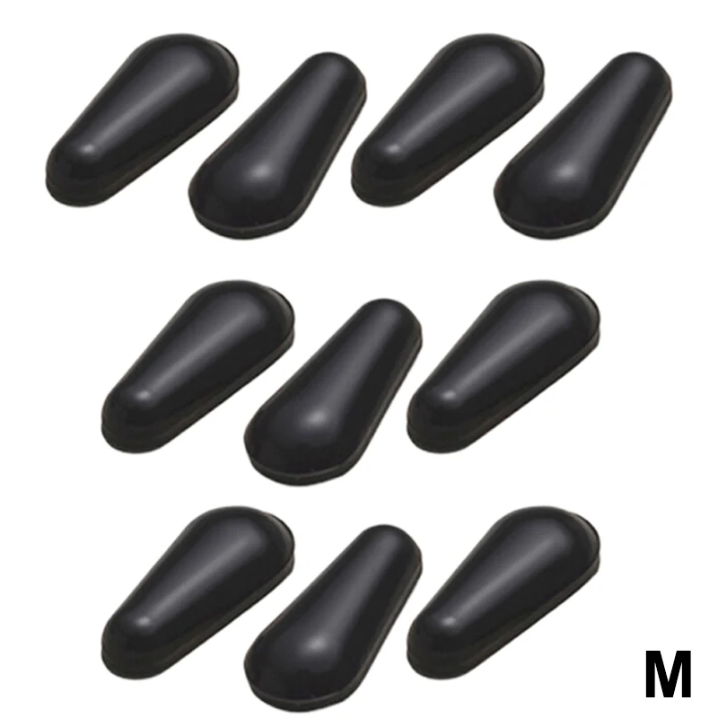 New 5Pairs Eyeglasses Anti Slip Nose Pads Soft Silicone Self Adhesive Glasses Nose Holder Long Lasting Spectacles Nose Support