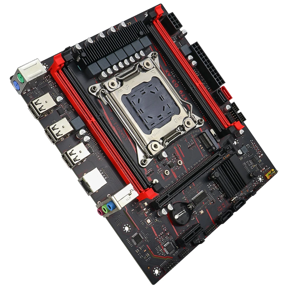 اللوحة الأم SOYO X79 LGA2011 DDR3 USB3.0 SATA3 PCI-E M.2 SSD تدعم ذاكرة REG ECC ومعالج Xeon E5 (E5 2689 C2/E5 2420 V2)