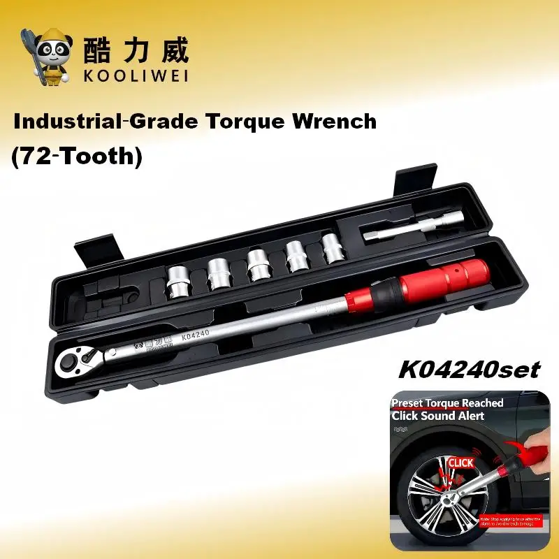 KOOLIWEI K04240set Tire Digital Torque Wrench Set 1/2