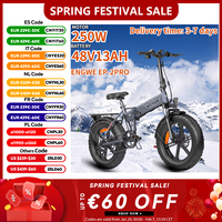 ENGWE EP-2PRO Electric Bike 750W Motor 48V13Ah Lithium Battery All-terrain folk Ebike Adult 20 * Fat fire Electric Bike