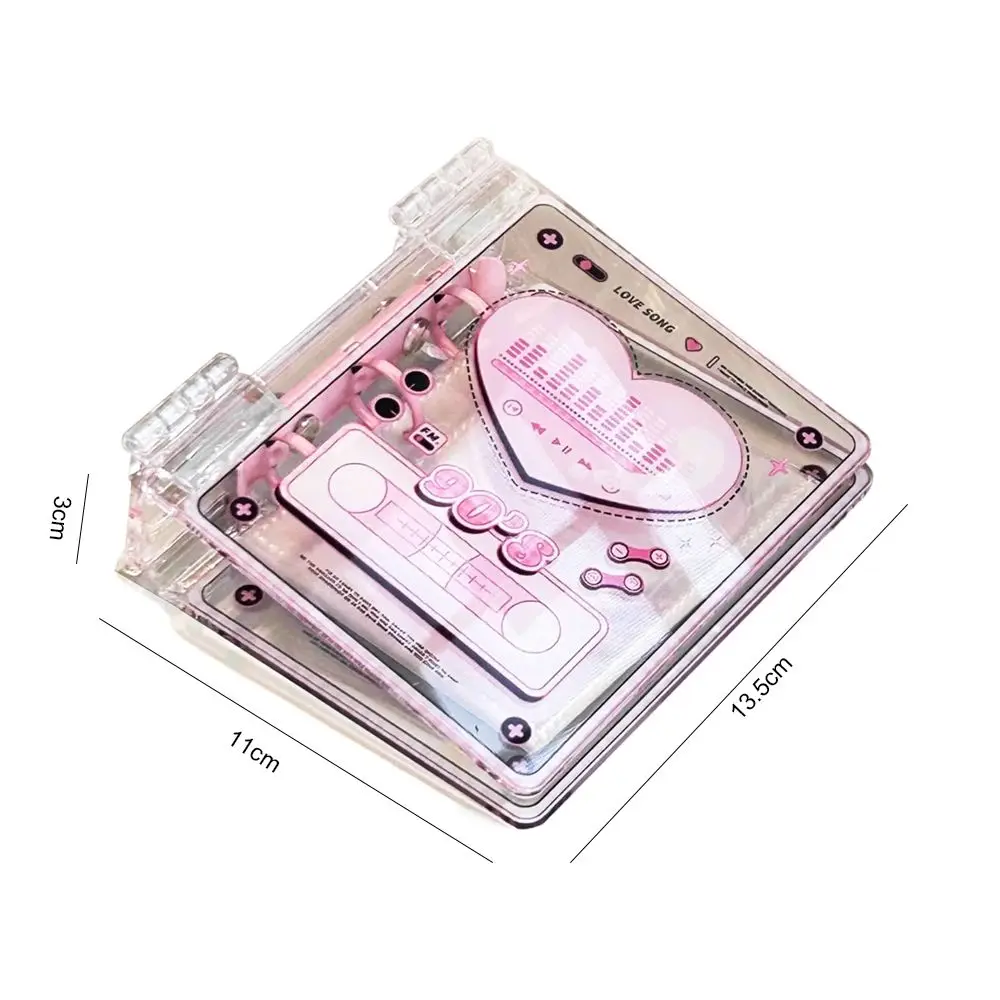 Acrylic Loose-leaf Photo Album Transparent Detachable Album Binder 4 Inch Korean Style Photo Card Album Collect Book