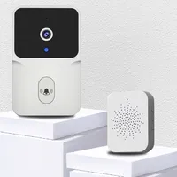 WiFi Video Doorbell Wireless HD Camera 480P Smart Home Security Protection Two Way Intercom Night Vision Smart Doorbell