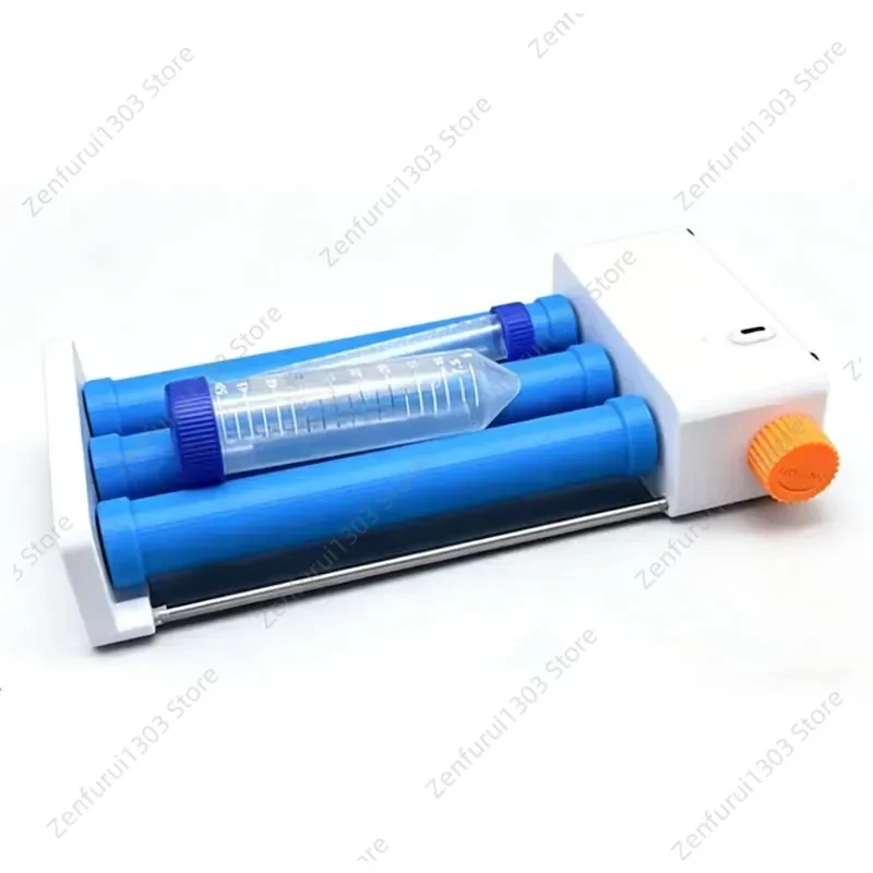 Mini Desktop Electric Roller Mixer for Lab Rotating Sample Mixing Compatible with 15 50ml Centrifuge Tubes