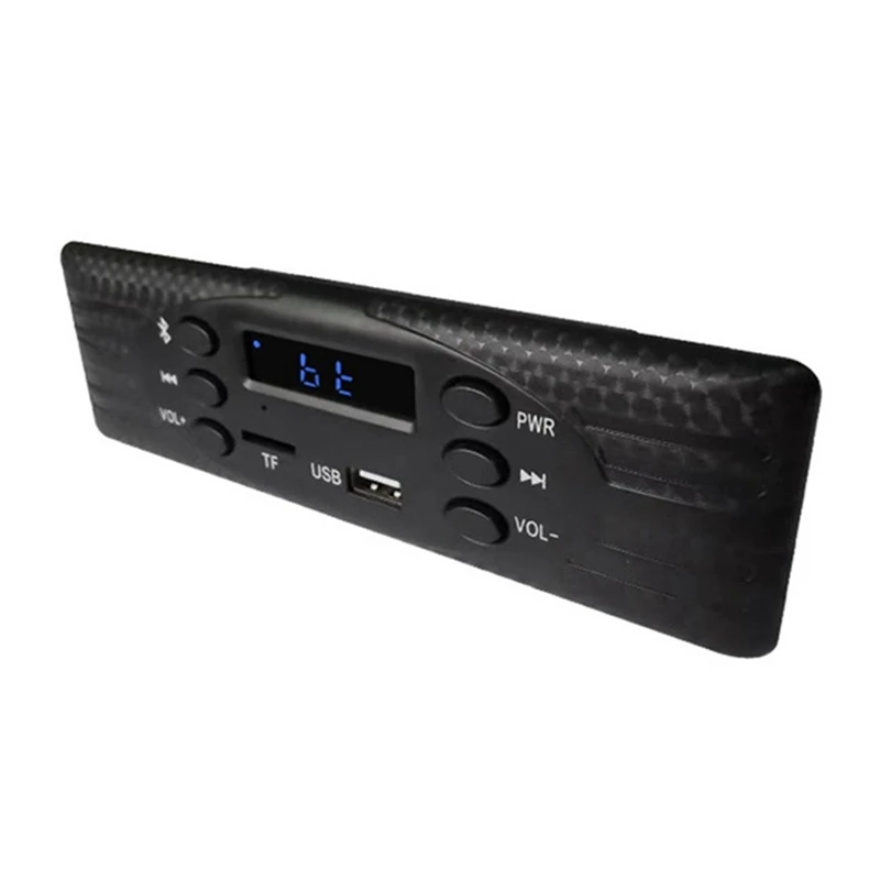 1 Din Radio FM USB TF MP3 Player Bluetooth Car Stereo Car Audio Multimedia LED Display For Tricycle Tractor Truck